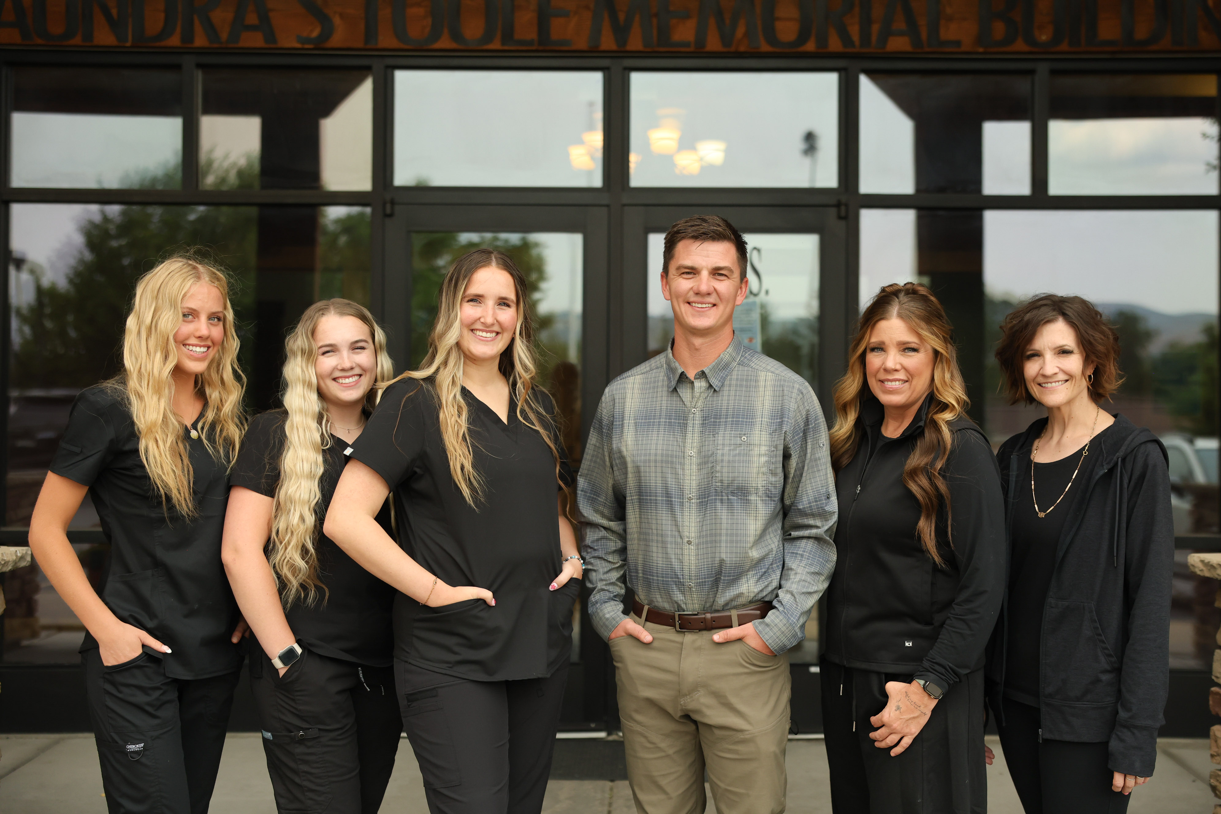 The full Coalville Dental team.